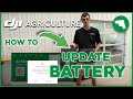 How to update your battery  dji agras t40  maverick agriculture
