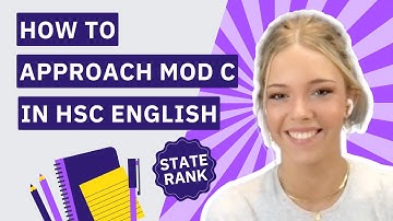 A State Rank Achievers Approach to Module C in HSC English