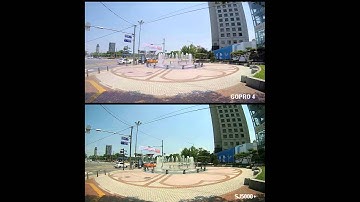 GoPro hero 4(sliver) VS SJ5000+ comparison video.1