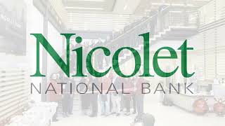 Ribbon cutting at Nicolet Bank