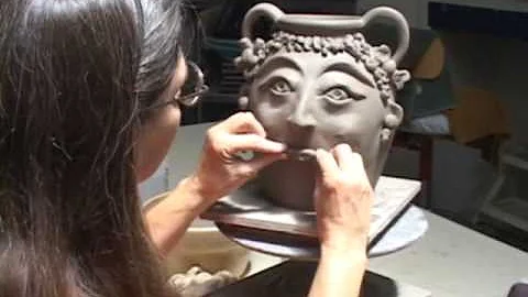 Creating a Georgia Face Jug with Janice Hall Shields