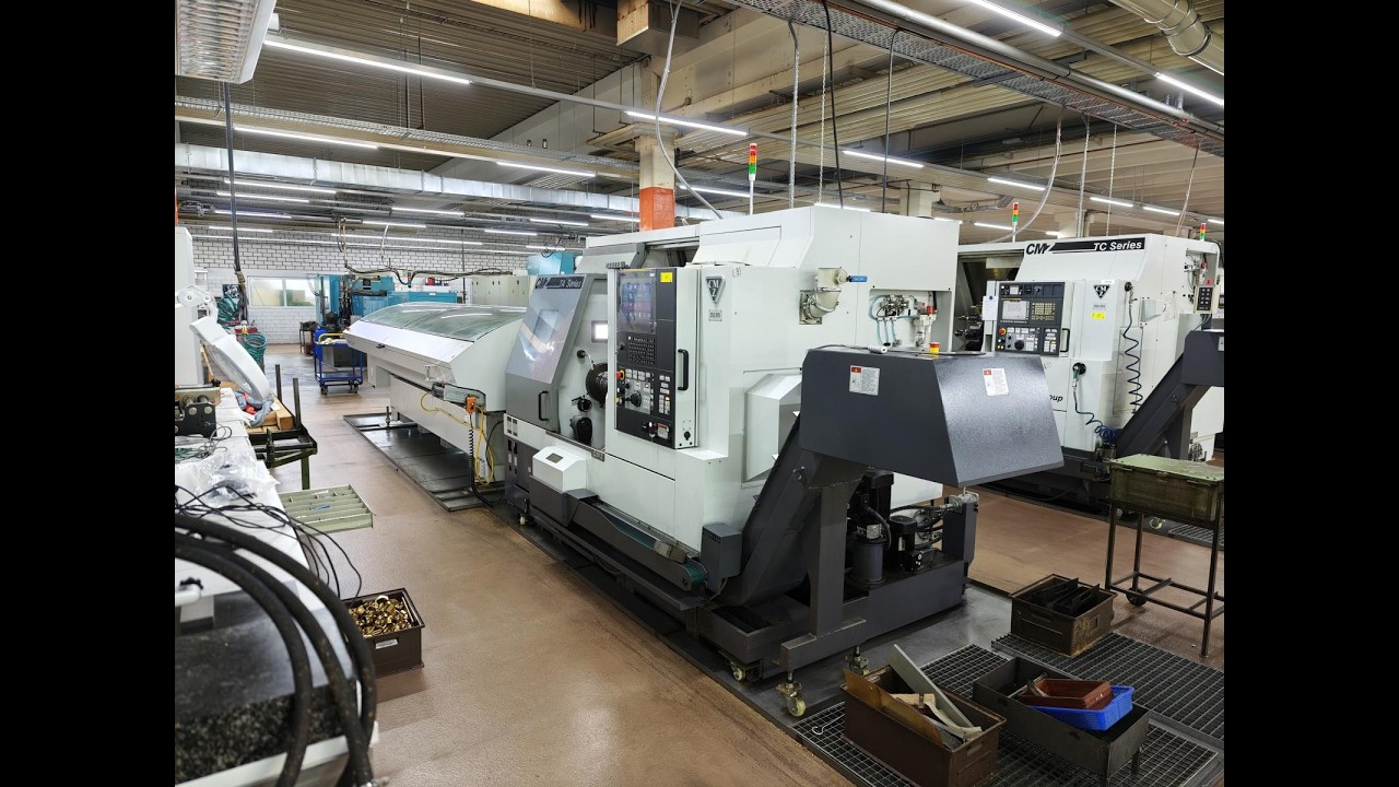 2920040_CNC Automatic Lathe with Bar Feeder CMZ TA 20 YS - 640