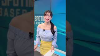 오늘자 스포티비 김윤희 아나운서