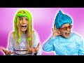 Amelia and Avelina slime adventure with a genie in a bottle