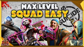 Best Way To max Out Your squad Level At Endgame  Suicide Squad Kill The Justice League