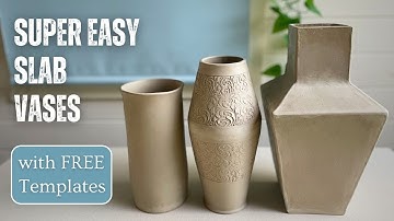3 Easy Ways to Make a Slab Vase