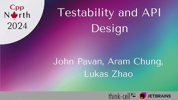 Testability and API Design - John Pavan, Aram Chunk, Lukas Zhao
