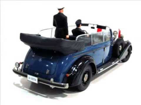 mercedes-benz-770k-pullman-cabriolet-w150-'38---signature-models---1:18-scale