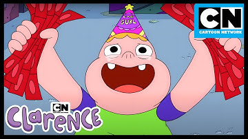 Clarence wins all the tickets | Mega Clarence Compilation | Cartoon Network
