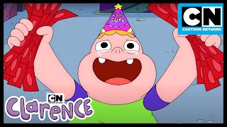 Clarence wins all the tickets | Mega Clarence Compilation | Cartoon Network