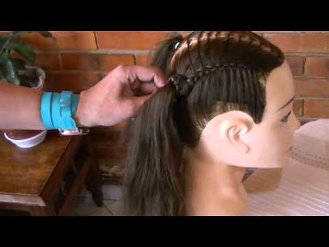 PEINADO TRENZA ESQUELETO - YouTube