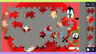 Bugs Bunny vs Yosemite Sam 🧩🎦❤️🔥 Wild West Showdown Puzzle! #jigsawpuzzle #looneytunes 