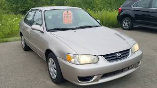 2001 Toyota Corolla CE Woodland Pearl 1.8L MPI DOHC
