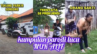 kumpulan parodi lucu Arun Alif dan rokman nur orang sakti
