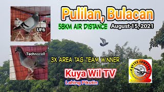 3X tag team area pooling winner na mga alaga ko | Pulilan, Bulacan 58km air distance | Aug 15, 2021