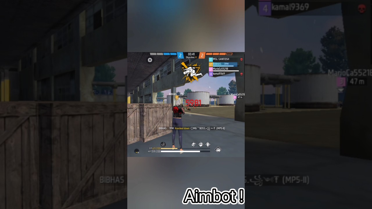 Aimbot Free Fire Video // WOT OR JOD ? // Bibhas gaming 69 // #freefire #white444#raisterfreefire