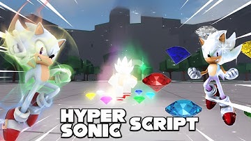 💎 TSB ROBLOX BEST OP HYPER SONIC SCRIPT, TP PLAYER TO SKY,PORTAL RING TOOL, SPEEDBOOST