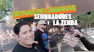 Detrás de cámaras, EP Sembradores y la Zenda
