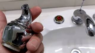 Home Repair Moen faucet handle stripped threads how to replace by froggy