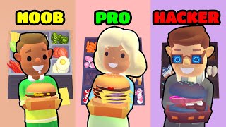 Mini Market - Сooking Game Gameplay - NOOB vs PRO vs HACKER (iOS/Android)