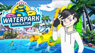 I Need & Want a Taser for "Special" Pool Activities!|V-Tuber Plays Waterpark Simulator! screenshot 4
