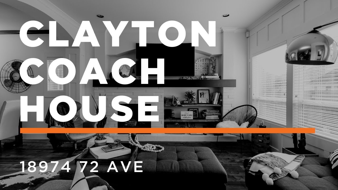 18974 72 Ave Surrey, BC Clayton, Cloverdale coach home for sale YouTube