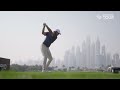 Tommy Fleetwood's Golf Swing In Slow motion