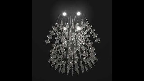 3D Model of Chandelier Lights Review