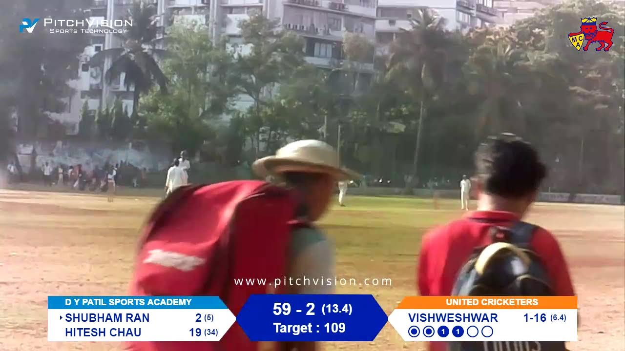PURSHOTTAM SHIELD 2022 - D Y PATIL SPORTS ACADEMY VS UNITED CRICKETERS