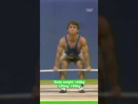 He lifted THREE times his bodyweight!