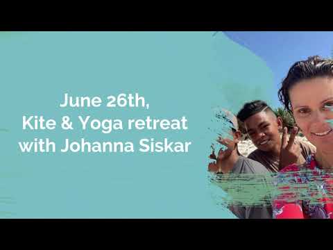 Indonesia exclusive Kitesurfing & Yoga retreat . Indulge in excellence with Johanna Siskar