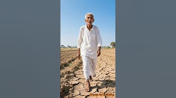 Grandpa saved the pomegranate tree from drying up by watering it 😭 #ai #shorts #viral