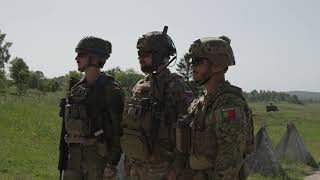 NATO’s multinational brigade in Slovakia tests their ability to scale up