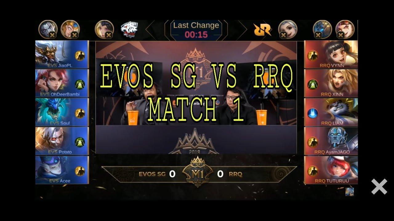 Evos Vs Rrq M1 : 【MLBB／MPL】IDシーズン5が開幕!RRQがEVOSレジェンズを圧倒!! | ONE Esports