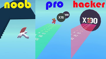 Noob vs Pro vs Hacker - Magic Run :Mana Master