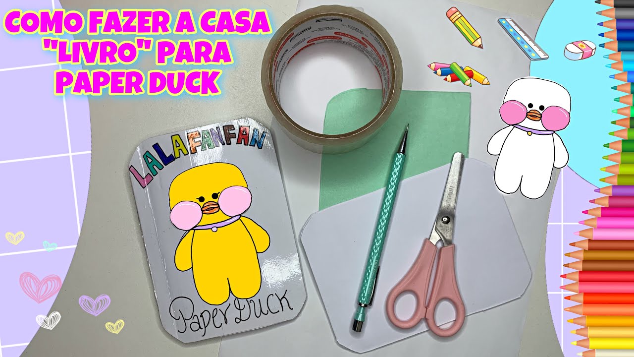 Cama para Paper Duck do TikTok #paperduck 