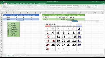 Finding the nth Day of a Month