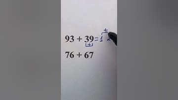 Mental Math Trick for Fast Addition! #mathtrick #mathematica #mathematics #maths #mathstricks