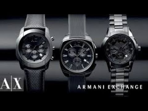 EMPORIO ARMANI & ARMANI EXCHANGE WATCH REVIEW