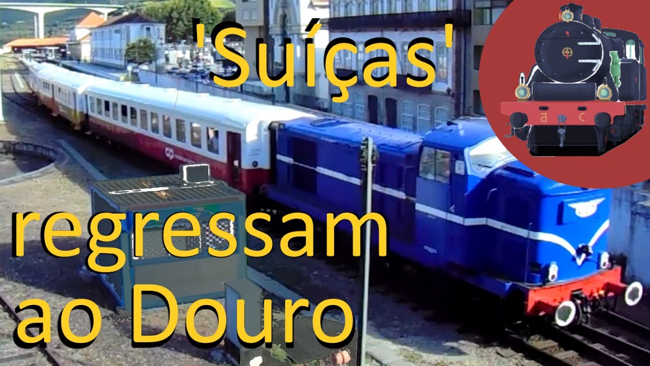 Carruagens Schindler Voltam Ao Douro Regua Cp 1413 Cp 1424 Cp 0186 Youtube