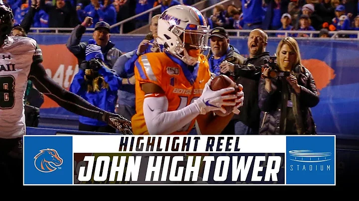 Boise State WR John Hightower Highlight Reel - 201...