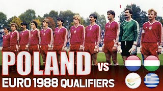POLAND Euro 1988 Qualification All Matches Highlights | Road to West Germany
