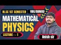 Msc / Bsc Mathematical Physics | Bessel's Equation ( VBU/ BBMKU )