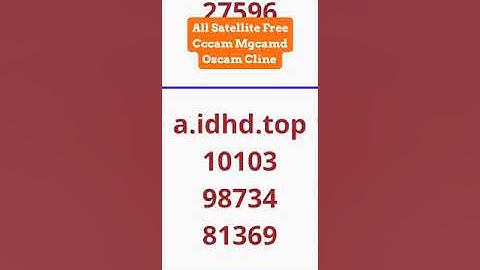 All Satellite Free Cccam Mgcamd Oscam Cline
