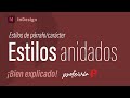 Estilos anidados en InDesign