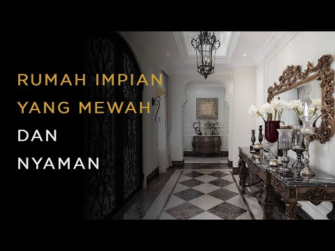 Video: Rumah Mewah di Jakarta Dimainkan Dengan Bentuk, Tekstur