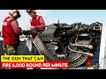 M61 Vulcan: The Gun That Can Fire 6,000 Round Per Minute