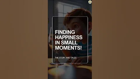 FINDING HAPPINESS IN SMALL MOMENTS!  | Hear and Learn by stories