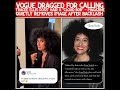 "CLOUD BOB" TRACEE ELLIS ROSS FANS DRAG VOGUE - MAGAZINE REMOVES IMAGE AMID SOCIAL MEDIA BACKLASH!