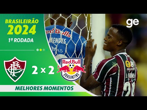 FLUMINENSE 2 X 2 BRAGANTINO | MELHORES MOMENTOS | 1ª RODADA DO BRASILEIRÃO 2024 | ge.globo